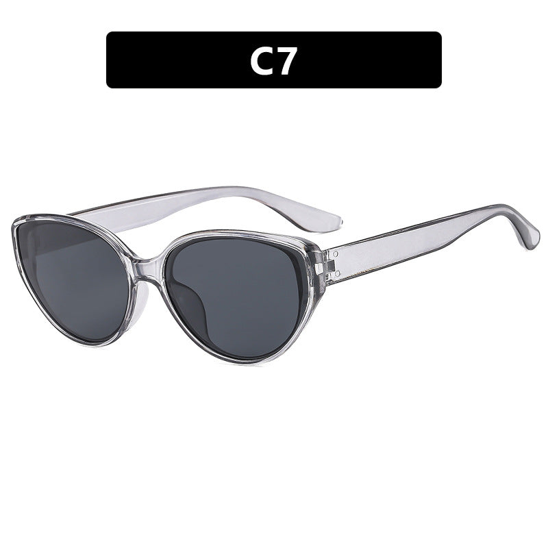Damen modische Sonnenbrille mit einzigartiger Katzenaugenform Karnz
