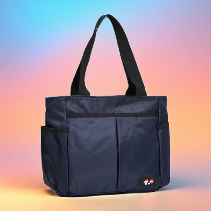 Stylische gestreifte Mehrfach-Tasche Karnz