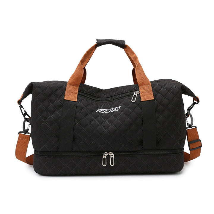 Gestepptes Reis-Duffle-Bag