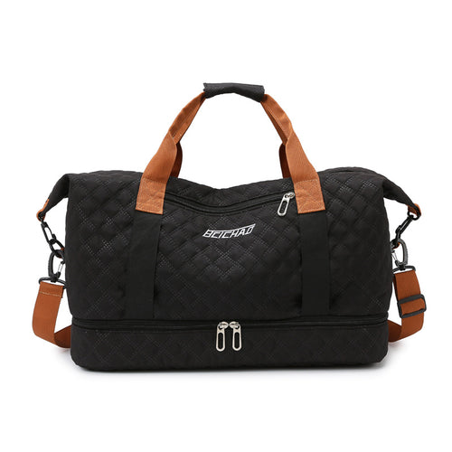 Gestepptes Reis-Duffle-Bag