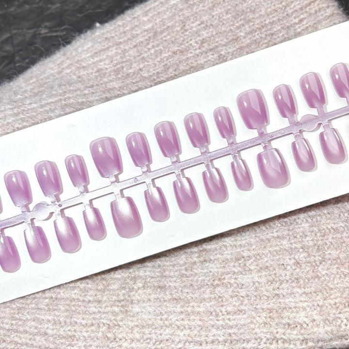 Premium Glänzende Press-On Nagelset
