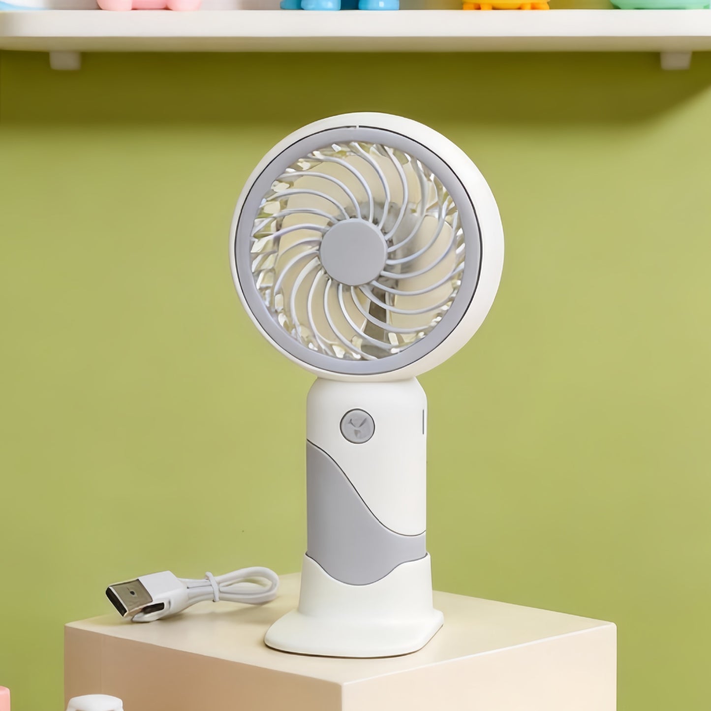 Unisex Tragbarer Tischventilator mit USB-Anschluss Karnz