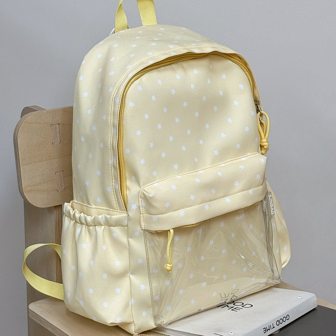 Niedlicher Sternenbedruckter Freizeit-Rucksack Karnz