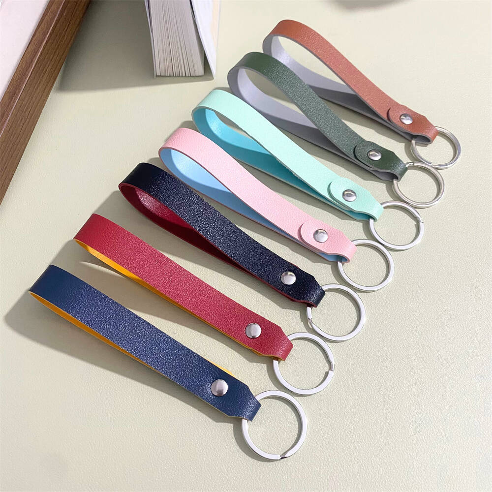 Premium Leder Schlüsselanhänger Halter Karnz