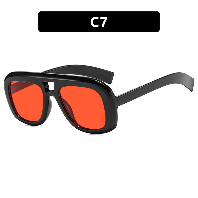 Damen markante Sonnenbrille im eleganten Stil Karnz