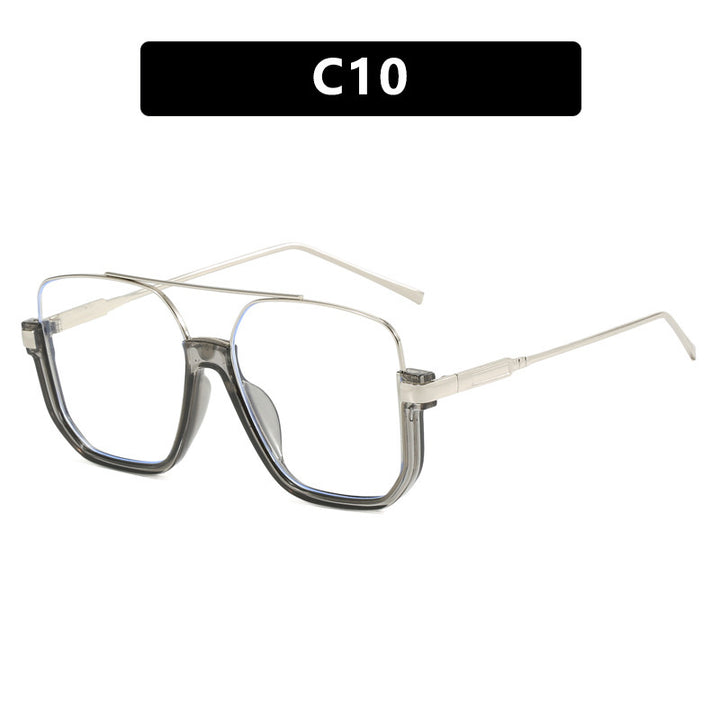 Damen oversized Sonnenbrille mit elegantem, quadratischen Rahmen Karnz