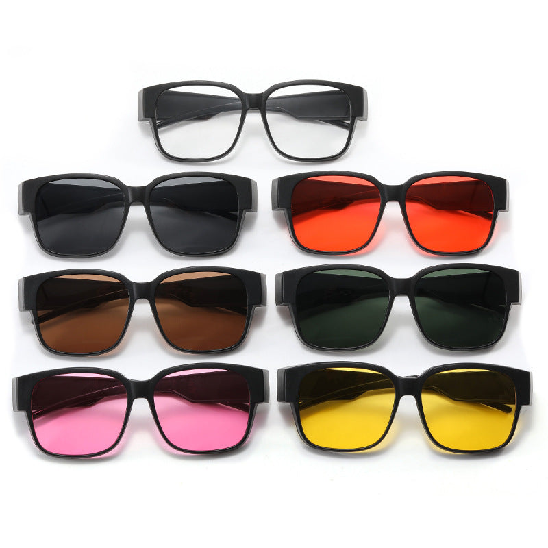 Damen modische quadratische Sonnenbrille mit ergonomischem Design Karnz