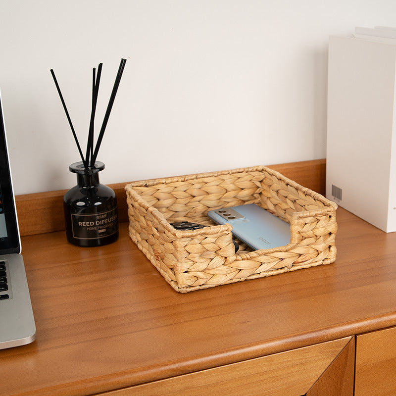 Handgefertigter natürlicher Rattan-Organizer Karnz