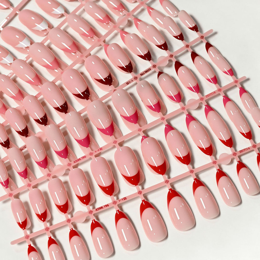 Premium Abnehmbares Press-On-Nagelset Karnz