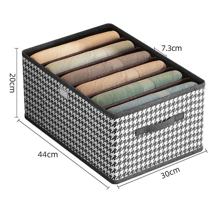 Faltbarer Jeans-Organizer | Für den Schrank | Karnz