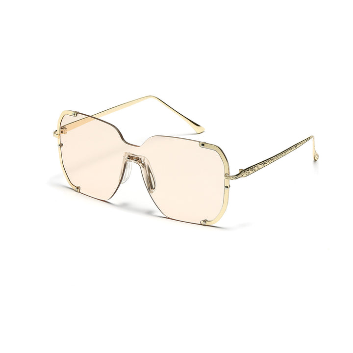 Damen große modische Sonnenschutzbrille Karnz