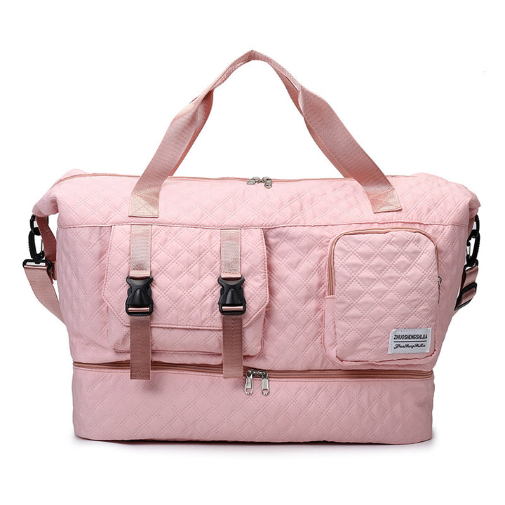 Premium gesteppte Wochenend-Duffel-Tasche