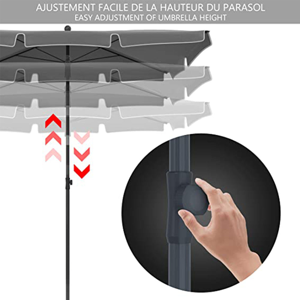 Damen Verstellbarer Sonnenschutz Umbrella Karnz