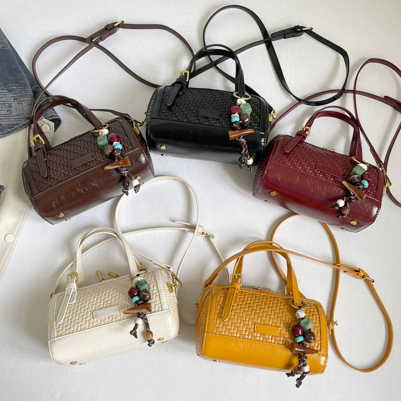 ven Leder Mini Handtasche Karnz