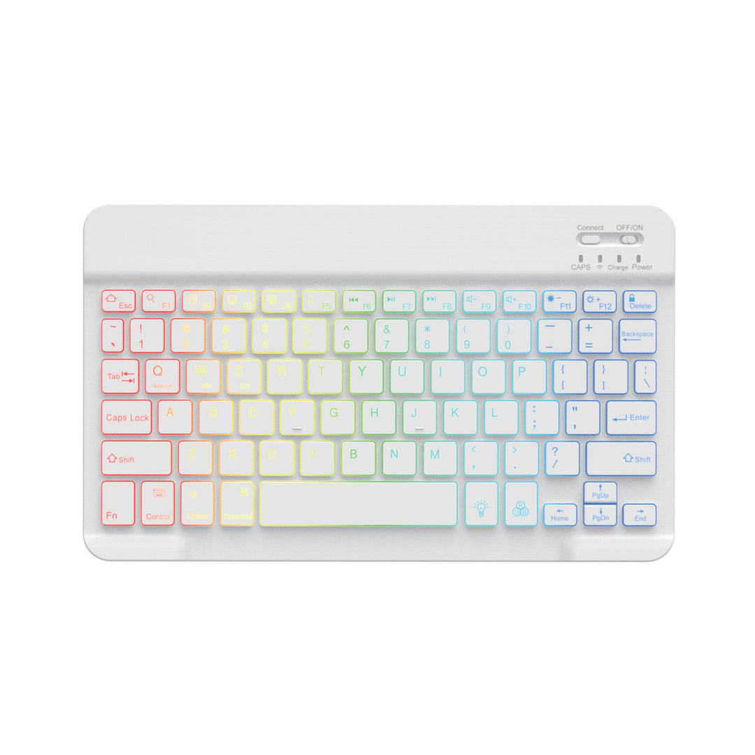 Rgb Hintergrundbeleuchtete Bluetooth-Tastatur Karnz