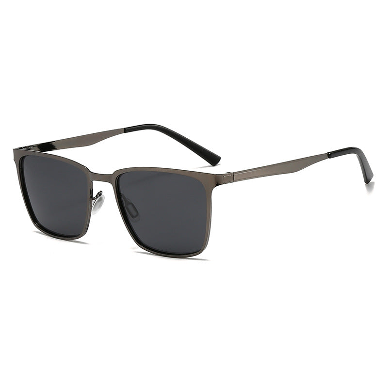 Moderne Quadratische Rahmen Sonnenbrille