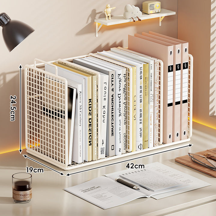Desktop Metal Mesh Mehrfach-Ordner und Datei-Organizer Regal