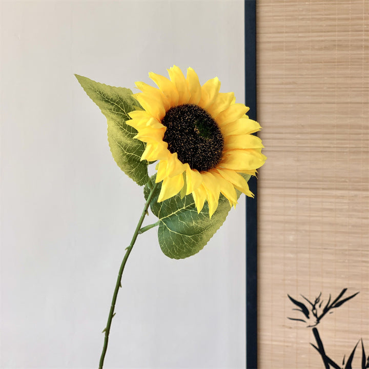 Realistische Künstliche Sonnenblumenstängel