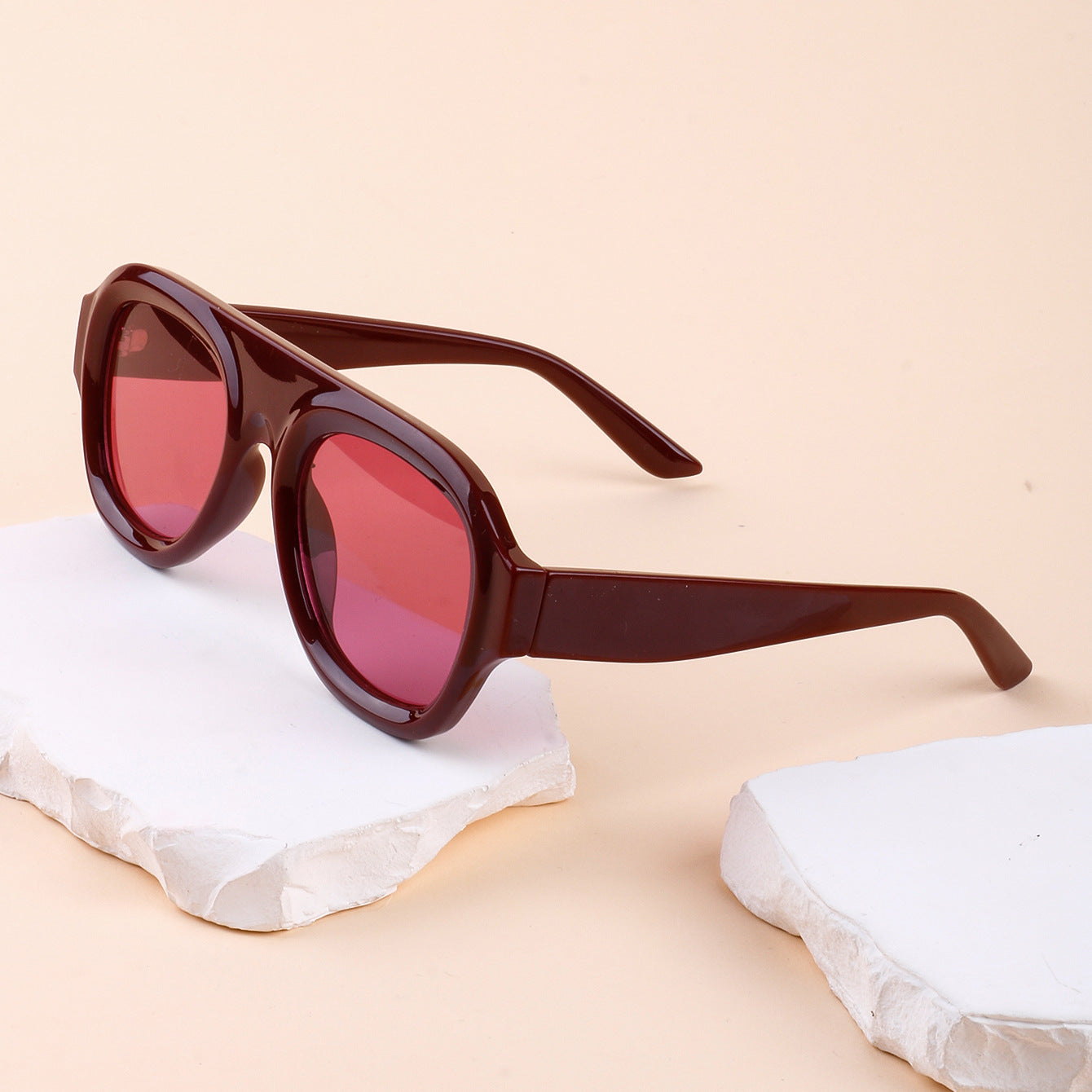 Damen Designer Brillen im Retro-Stil Karnz