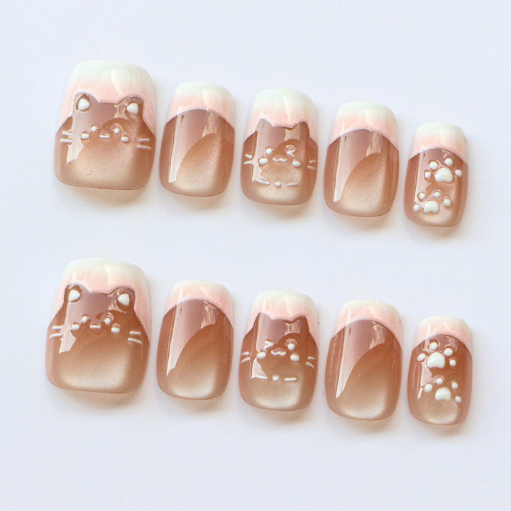 Elegante Press-On Nagelkunst Kollektion