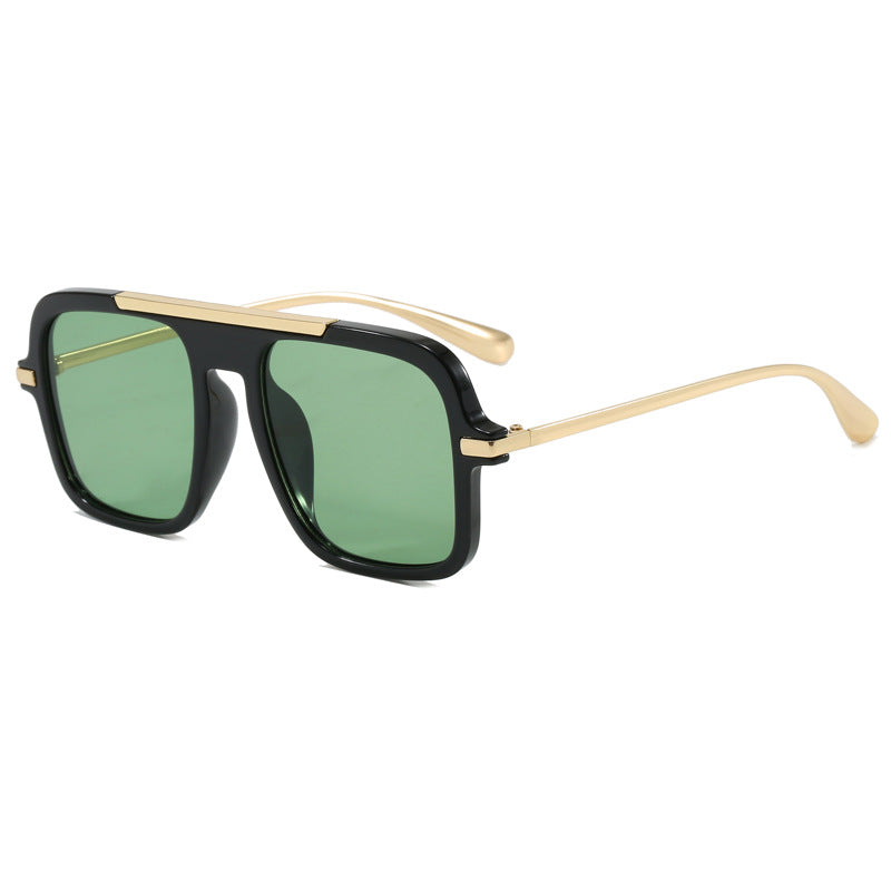 Damen modische Sonnenbrille mit angesagtem quadratischem Rahmen Karnz