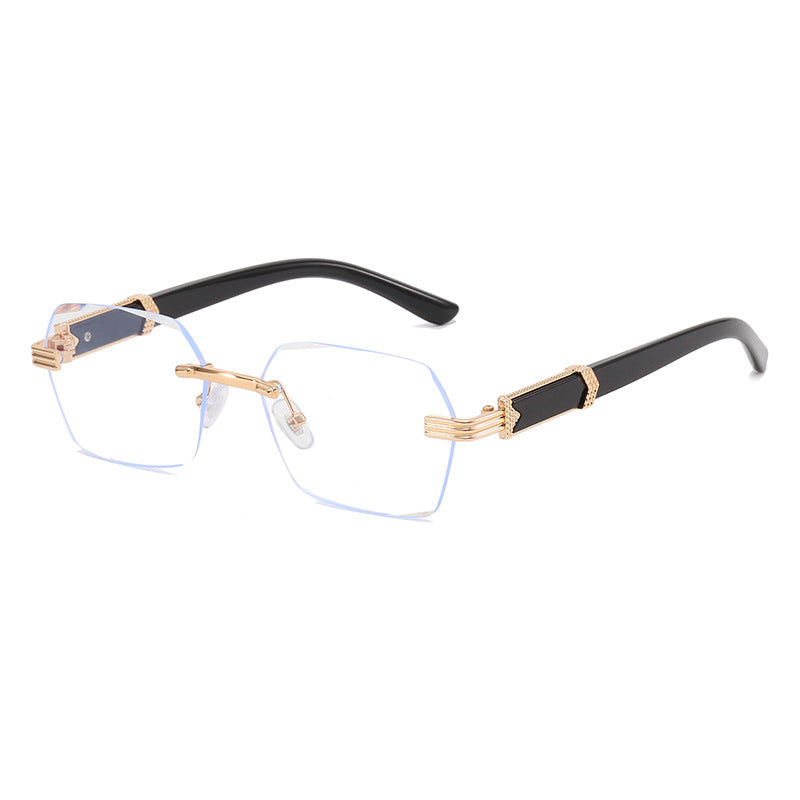 Damen Trendige geometrische Sonnenbrille Karnz