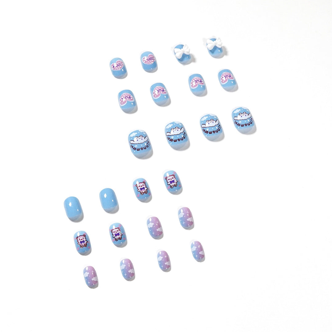 Kreative Nagelkunst mit Bogen- und Tiermotiven Karnz