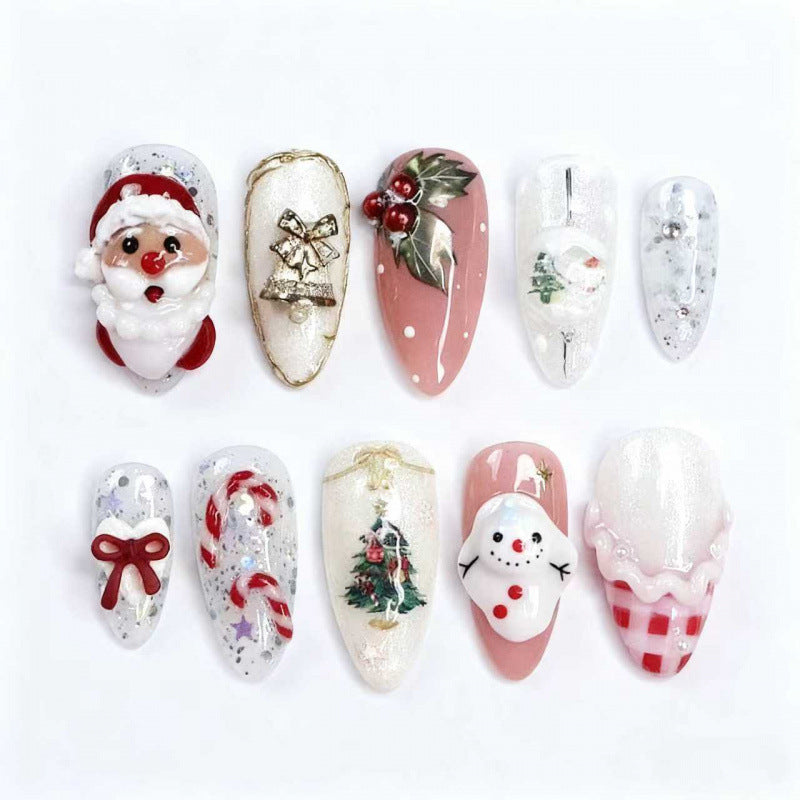 Festliches Holiday Nagelkunst Set