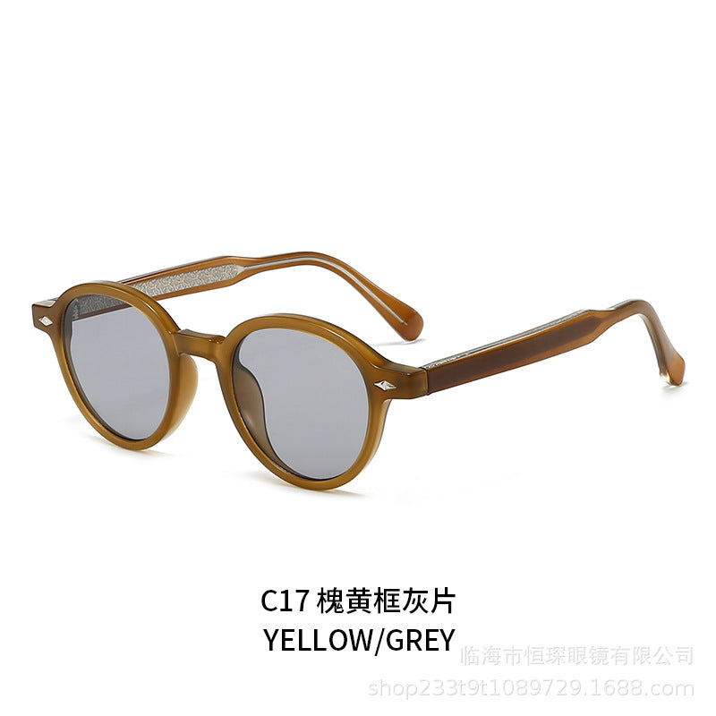 Damen runde Sonnenbrille im modernen und eleganten Design Karnz