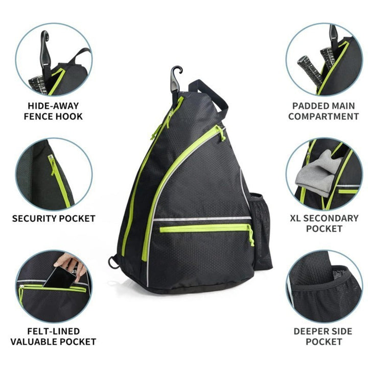 Sportlicher Rucksack mit Fächern für Schläger und Zubehör Karnz