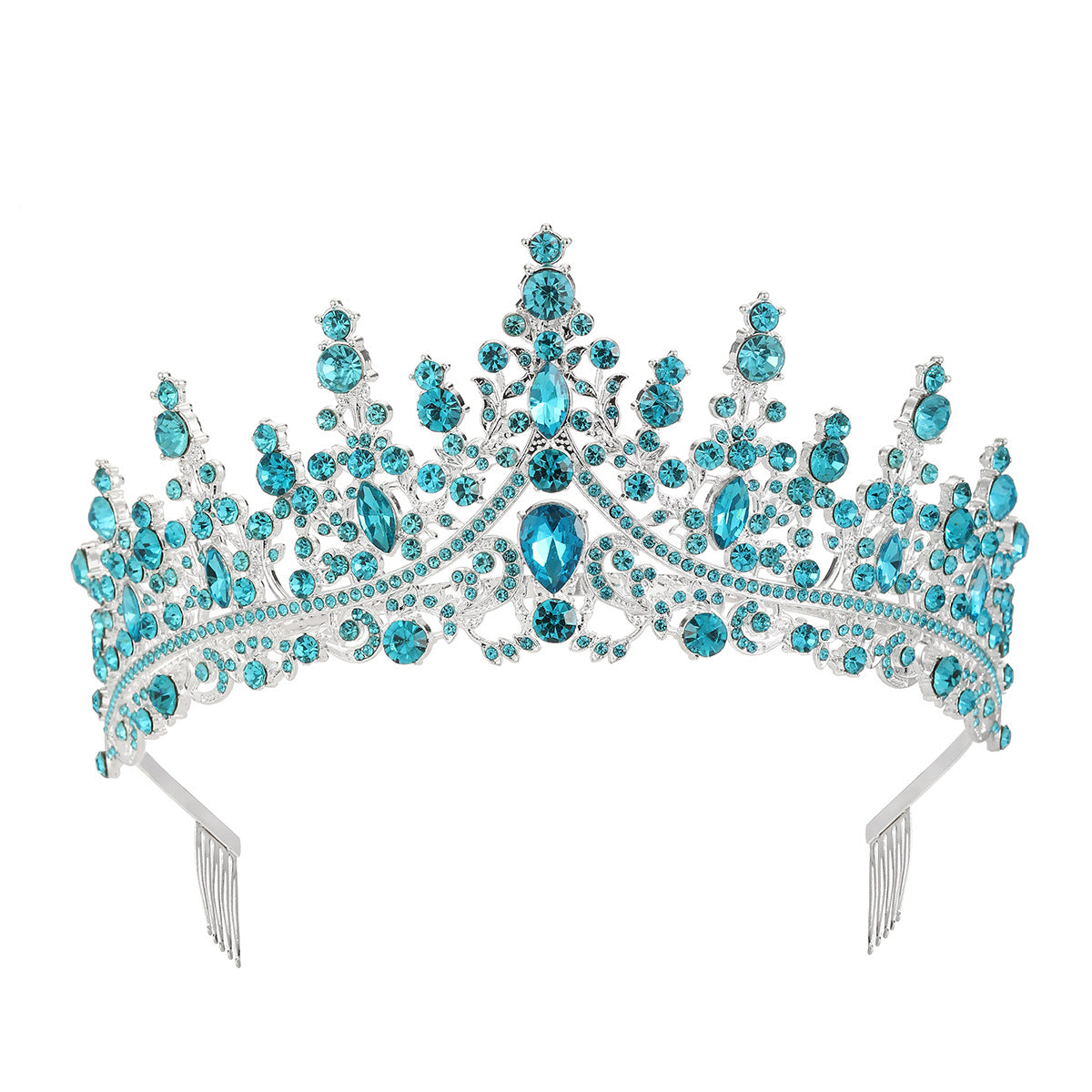 Damen Verzierte Tiara Karnz