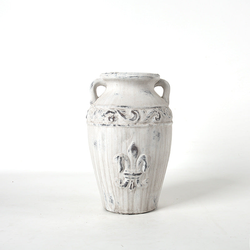 Dekorative Vintage Vase Karnz