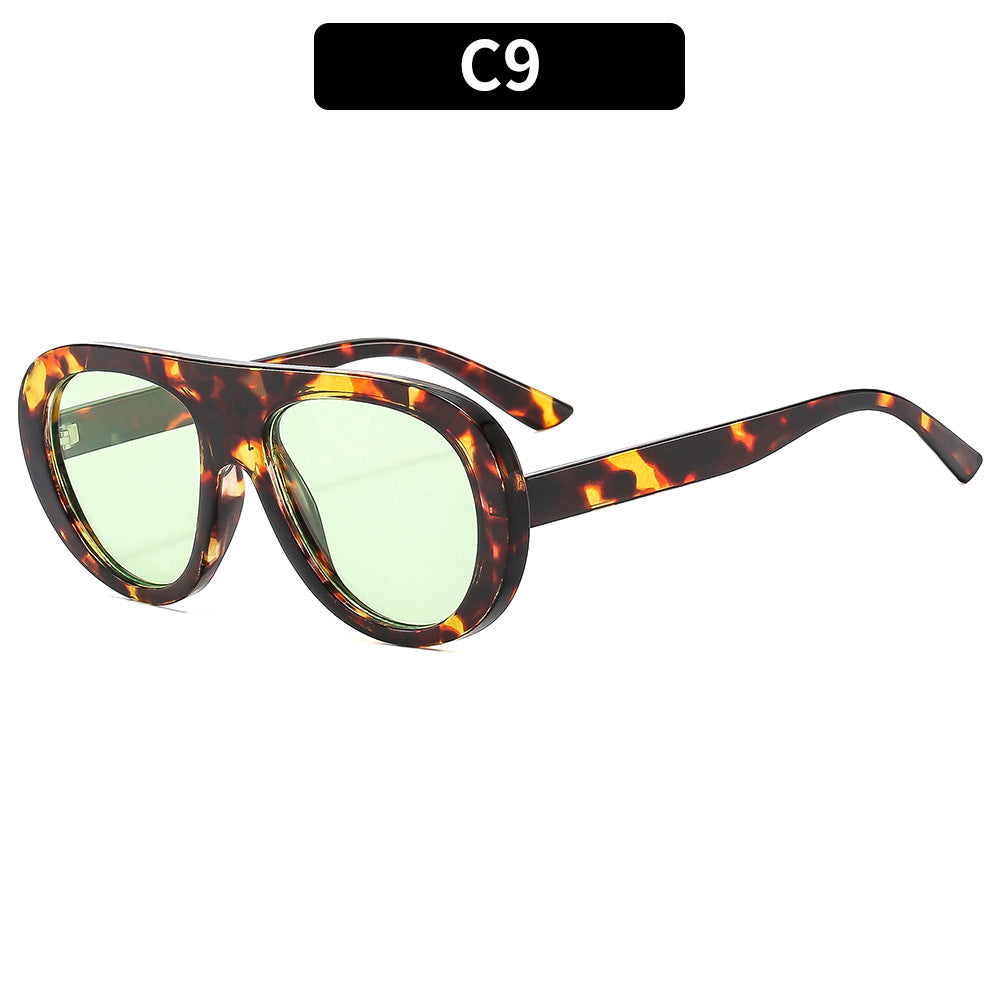 Bold Übergroße Schild Sonnenbrille