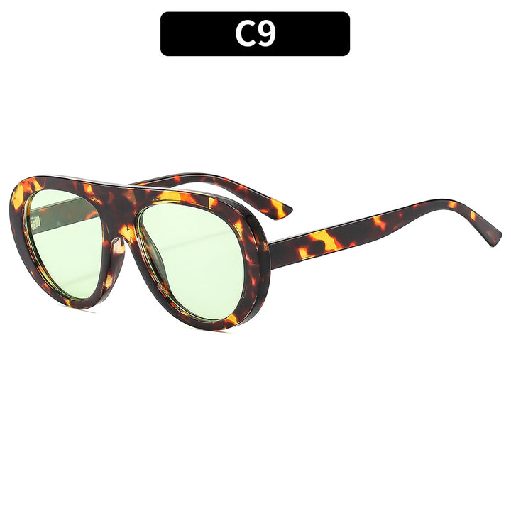 Bold Übergroße Schild Sonnenbrille