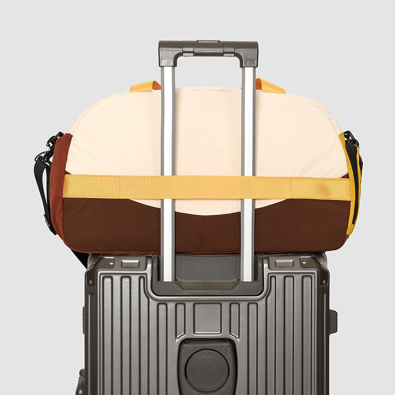 Vielseitige Color Block Gym Duffle Bag Karnz