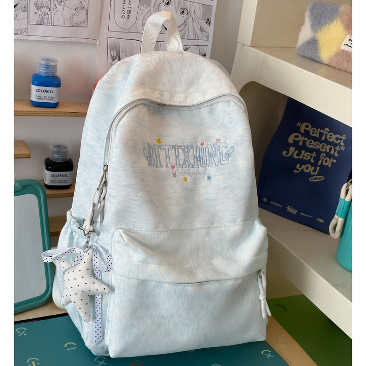 Lässiger Canvas-Rucksack mit Schlüsselanhänger Karnz