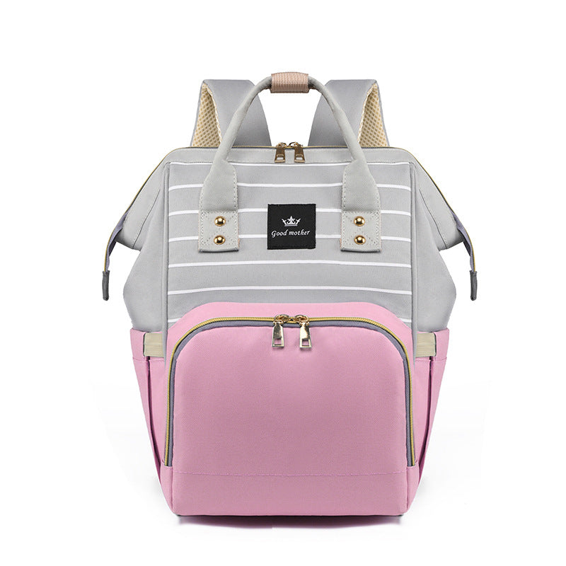Stylische Multifunktions-Windelrucksack Karnz
