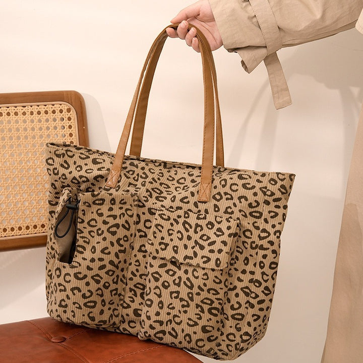 Stilvolle Baumwoll-Tote-Tasche mit Sternmuster Karnz