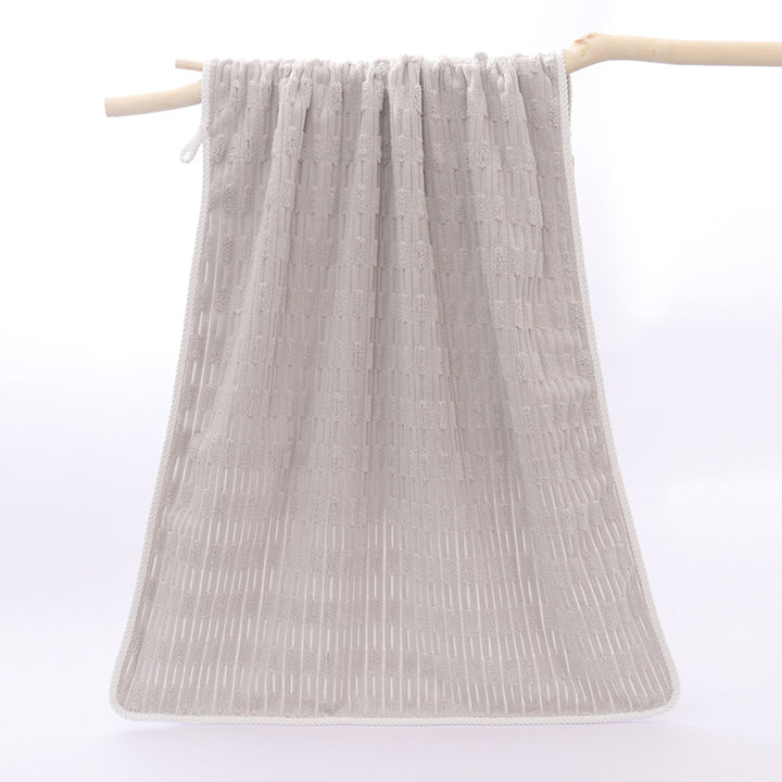 Damen Elegantes Frottee Handtuch mit modernen Mustern Karnz