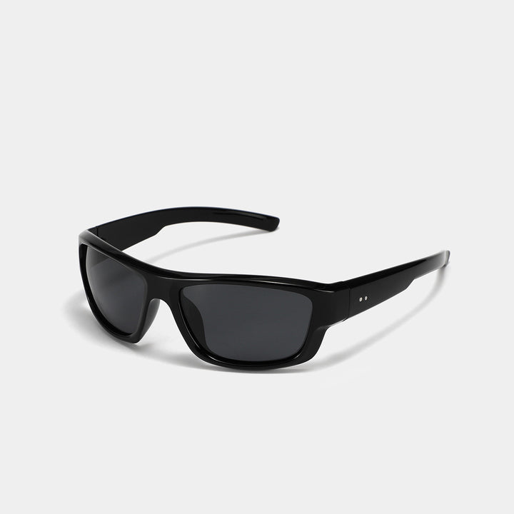 Damen sportliche Sonnenbrille mit breitem UV-Schutz und leichtem Rahmen Karnz