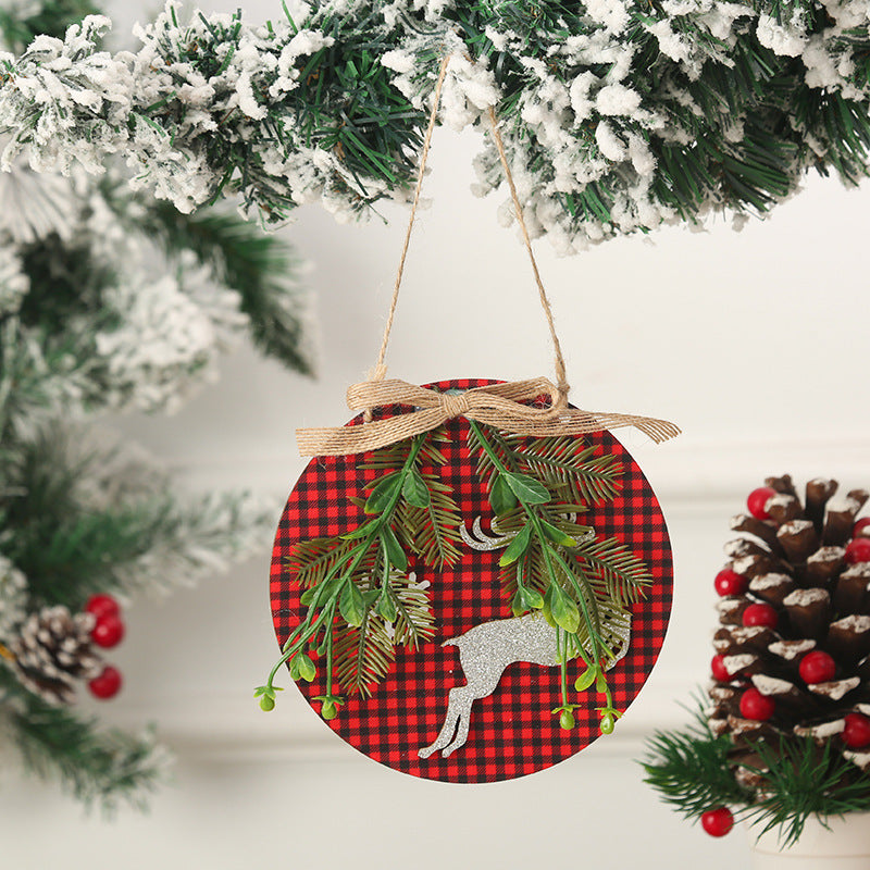 Dekorative Weihnachtsanhänger mit Schneemann-Motiv Karnz
