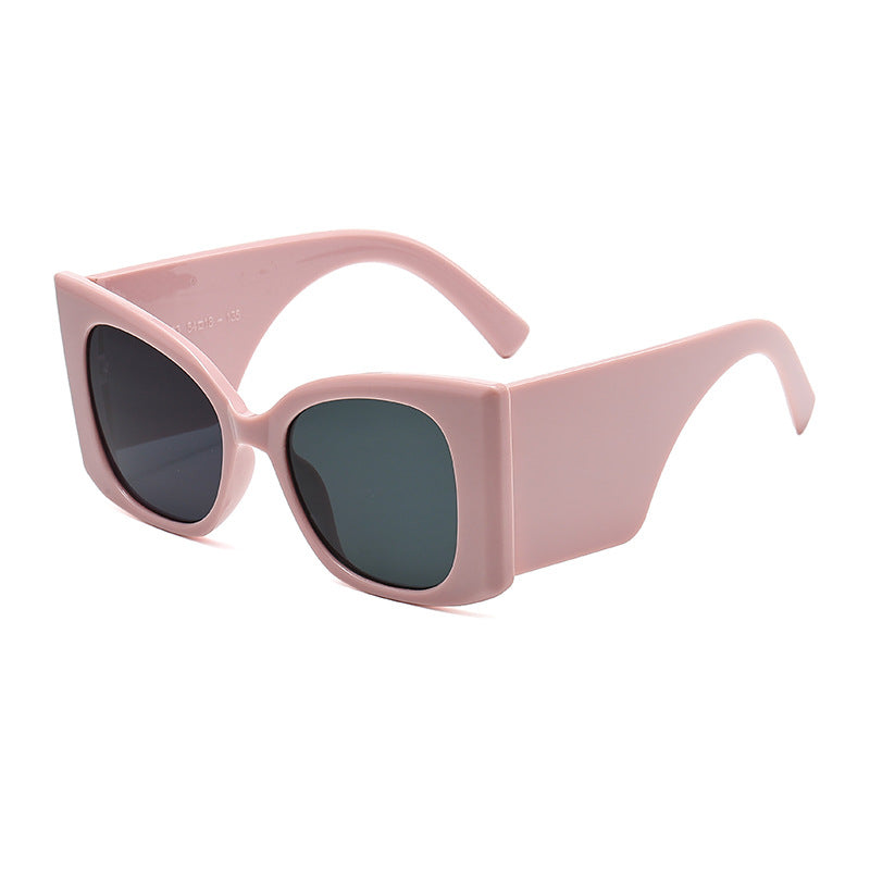 Damen modische oversized Sonnenbrille mit glamourösem Design Karnz