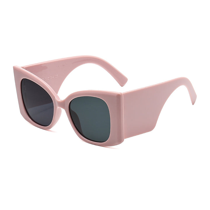 Damen modische oversized Sonnenbrille mit glamourösem Design Karnz
