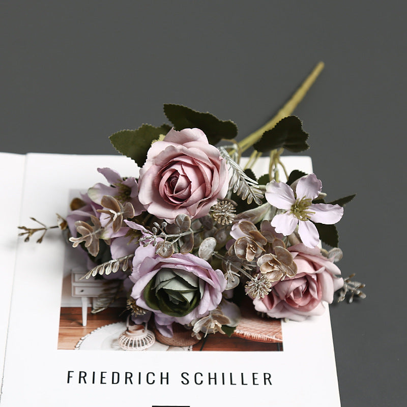 Faux Blumenstrauß für die Indoor-Heimdekoration