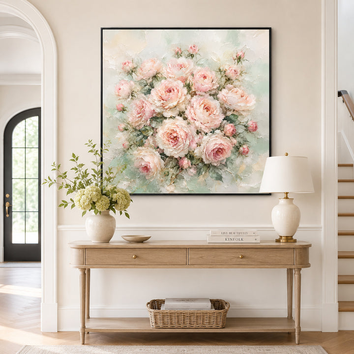 Floral Canvas Wandkunst