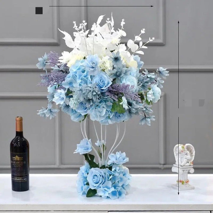 Elegante dekorative florale Tischdekoration