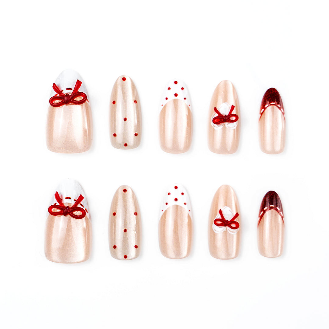 Elegante Press-On Nagelspitzen