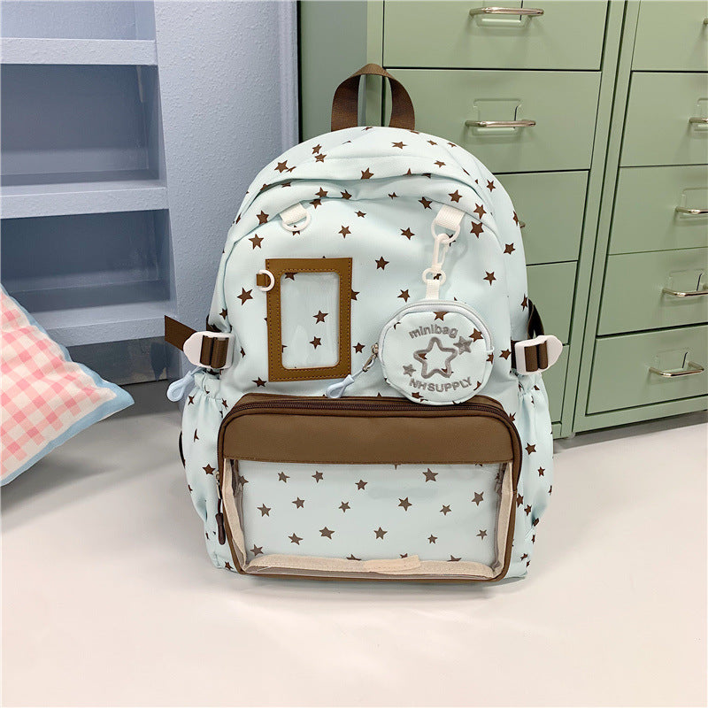 Sternenbedruckter Freizeit-Rucksack Karnz 1791205471