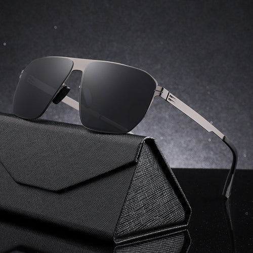 Stylische Shield Sonnenbrille Karnz