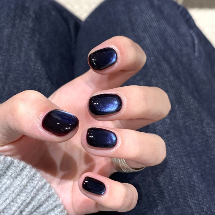 Magnetische Ombre Nagelkunst